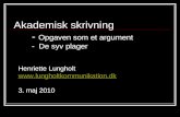 Henriette Lungholt lungholtkommunikation.dk 3. maj 2010