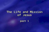 The Life and Mission of Jesus part 1