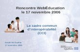 Rencontre WebÉducation le 17 novembre 2006