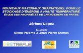 Jérôme Lopez Encadrants Elena Palomo & Jean-Pierre-Dumas