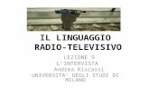IL LINGUAGGIO  RADIO-TELEVISIVO
