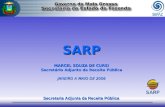 SARP MARCEL SOUZA DE CURSI Secretário Adjunto da Receita Pública JANEIRO A MAIO DE 2006