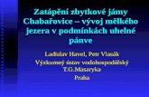 Zatápění zbytkové jámy Chabařovice – vývoj mělkého jezera v podmínkách uhelné pánve