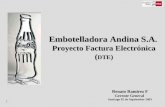 Embotelladora Andina S.A . Proyecto Factura Electrónica ( DTE )