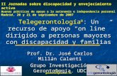 Prof. Dr. José Carlos Millán Calenti Grupo Investigación Gerontología. UDC