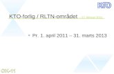 KTO-forlig / RLTN-området  – 27. februar 2011