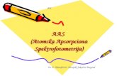 AAS  (Atomska Apsorpciona Spektrofotometrija)