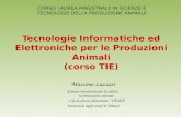 Tecnologie Informatiche ed Elettroniche per le Produzioni Animali (corso TIE)