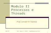 Modulo II  Processos e Threads