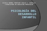 PSICOLOGÍA DEL DESARROLLO INFANTIL