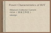 Power Characteristics of BJT