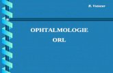 OPHTALMOLOGIE ORL
