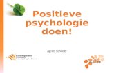 Positieve psychologie doen!