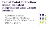 Facial Point Detection using Boosted Regression and Graph Models