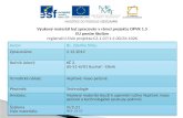 Výukový  materiál  byl zpracován v rámci projektu OPVK 1.5 EU peníze školám