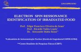 ELECTRON  SPIN RESSONANCE  IDENTIFICATION OF IRRADIATED FOOD