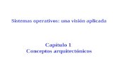 Sistemas operativos: una visión aplicada Capítulo 1  Conceptos arquitectónicos