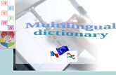 Multilingual  dictionary