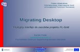 Migrating Desktop Intuicyjny interfejs do zasobów projektu PL-Grid