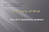 Philosophy  of  Mind