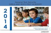 General Test Security GIRLS AND BOYS PREP ACADEMY
