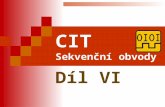 CIT Sekvenční obvody