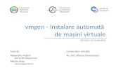 vmgen - Instalare automată  de mașini virtuale