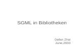 SGML in Bibliotheken