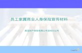 员工家属商业人身保险宣传材料 美亚财产保险有限公司深圳分公司