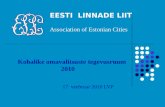 EESTI  LINNADE LIIT  Association of Estonian Cities