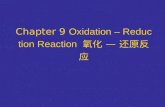 Chapter 9  Oxidation – Reduction Reaction  氧化  —  还原反应