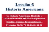 Lección 6 Historia Americana