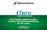iTero Digitale Abformungen:  Positive Geschäftsentwicklung  für Ihr Labor