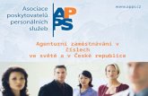 Agenturní zaměstnávání v číslech ve světě a v České republice