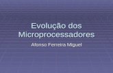 Evolução dos Microprocessadores