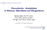 Fluorochinolon - Antiinfektiva  in Abwasser, Klärschlamm und Fliessgewässern