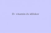 D- vitamin és időskor
