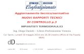 Aggiornamento tecnico/normativo NUOVI RAPPORTI TECNICI  DI CONTROLLO p.3