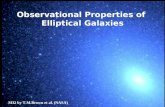 Observational Properties of  Elliptical Galaxies
