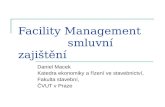 Facility Management smluvní zajištění