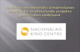 Audiovizuālo materiālu izmantošanas iespējas ES struktūrfondu projektu publicitātes veidošanā