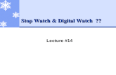 Stop Watch & Digital Watch  구현