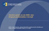 Výroční zpráva za rok 2008: stav  drogové problematiky v Evropě