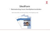 SkolFam  − Skolsatsning inom familjehemsvården
