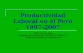 Productividad Laboral en el Perú 1997-2007