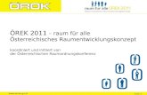 Die ÖROK –  Österreichische Raumordnungskonferenz
