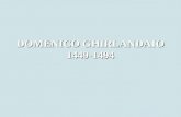 DOMENICO GHIRLANDAIO 1449-1494