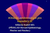 Klinická epidemiologie pro manažery II.