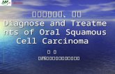 口腔癌的诊断、治疗 Diagnose and Treatments of Oral Squamous Cell Carcinoma
