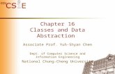 Chapter 16 Classes and Data Abstraction